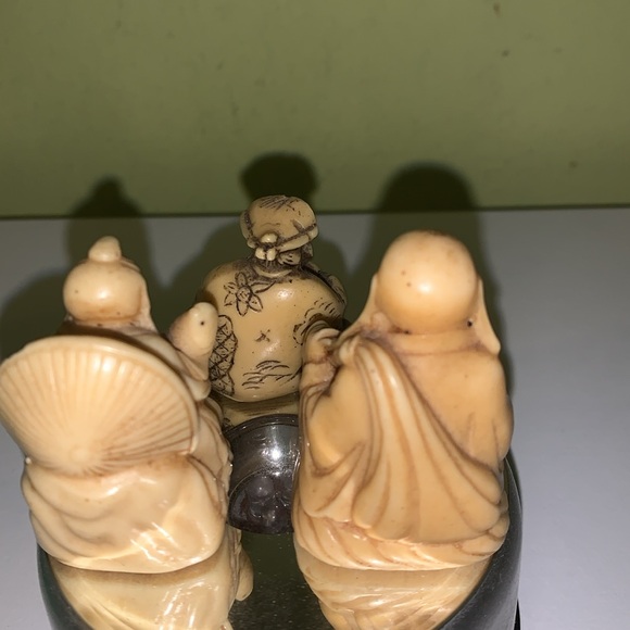 3 vintage Japanese figurines - Picture 3 of 5